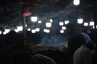 Nächtliche Beleuchtung am Djemma el Fnag