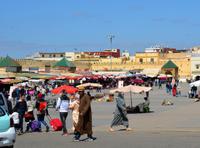 Platz in Meknes