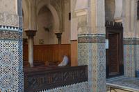 Gebet in der Medersa Ben Youssef