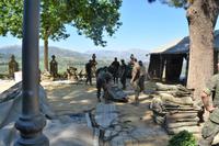 Das Militär ist auch dabei