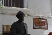 Nahansicht des berühmten Sohnes der Stadt 