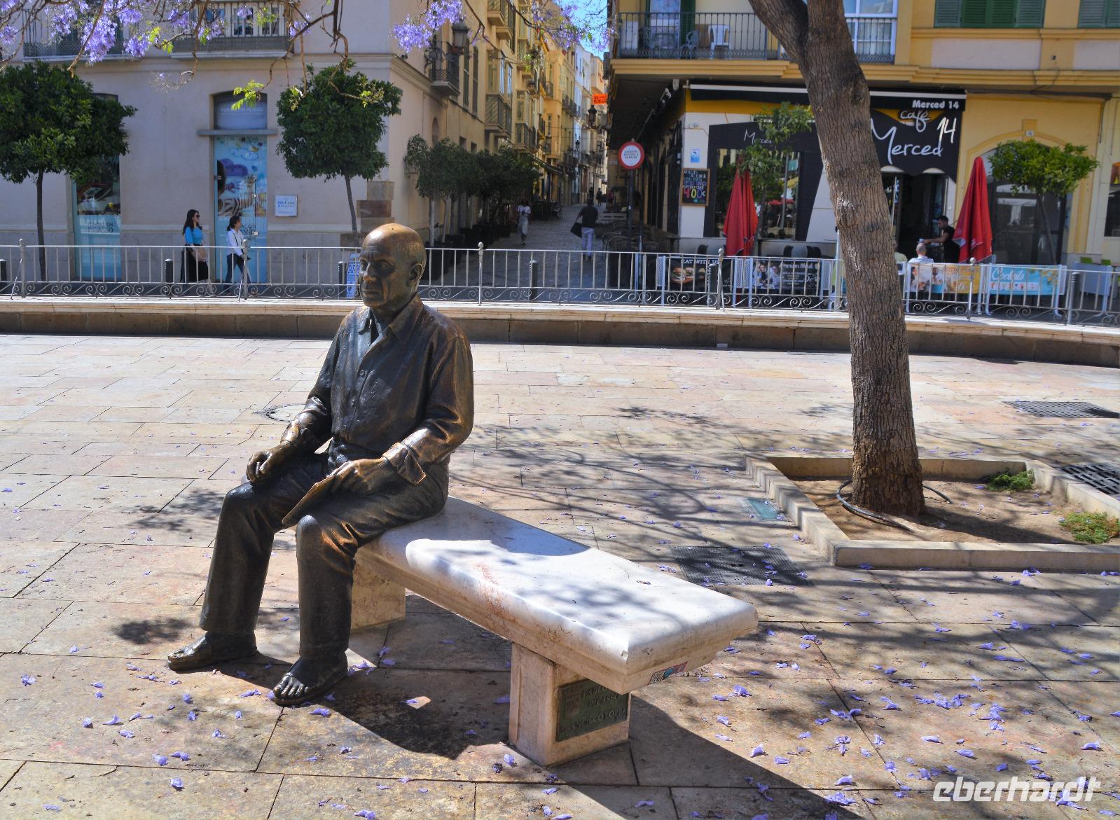 wer sitzt da auf der Bank?