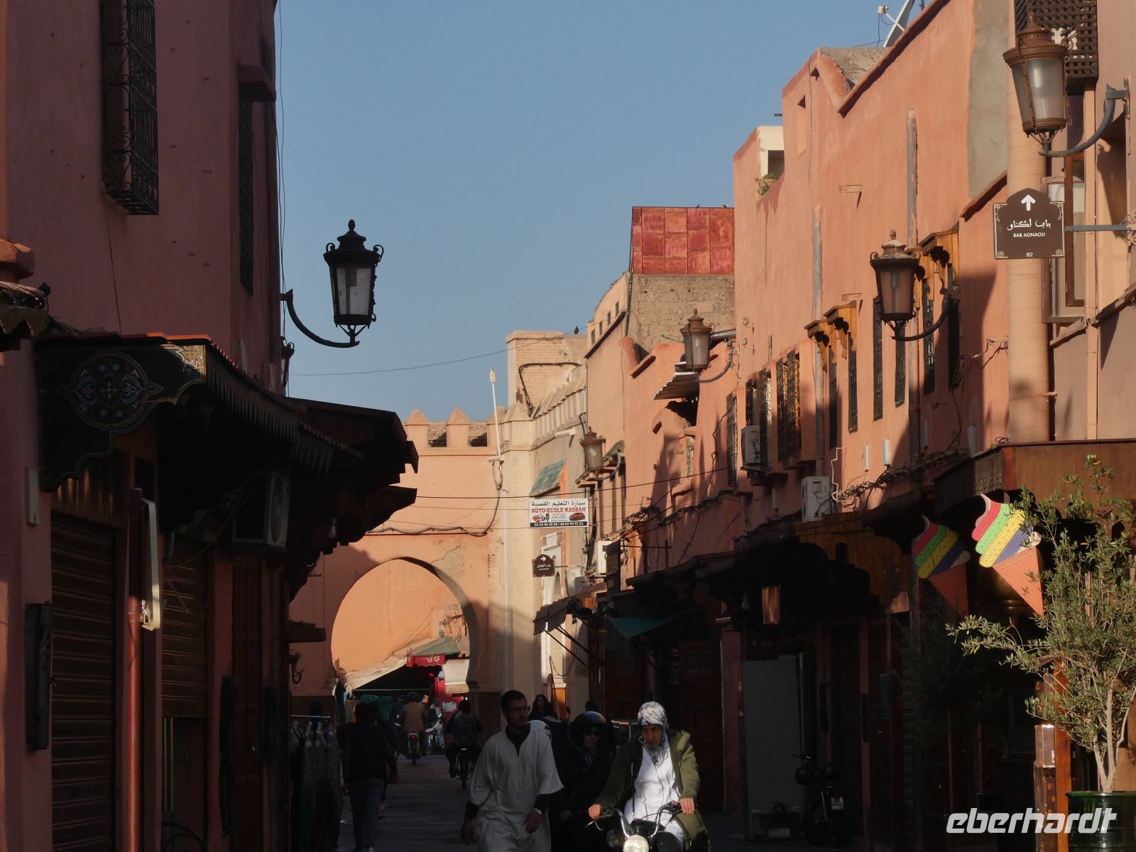 auf dem Weg zu den Saadier-Gräbern