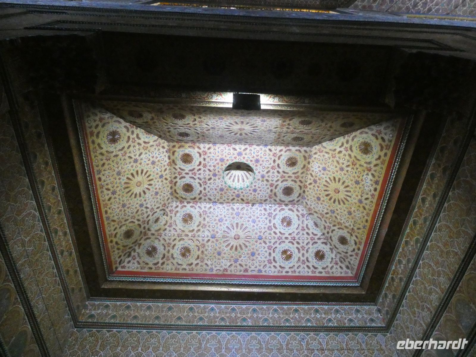 schöne Decke im Dar Si Said