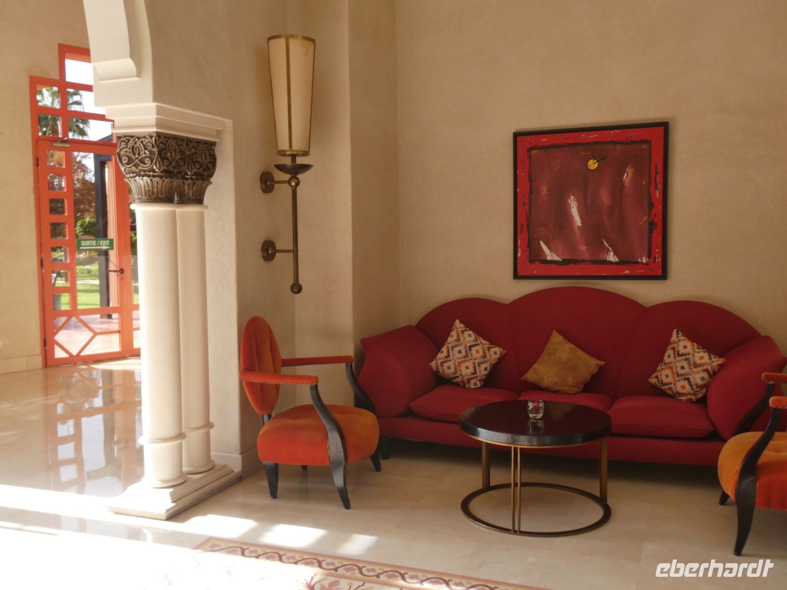 ein Päuschen in unserem Hotel