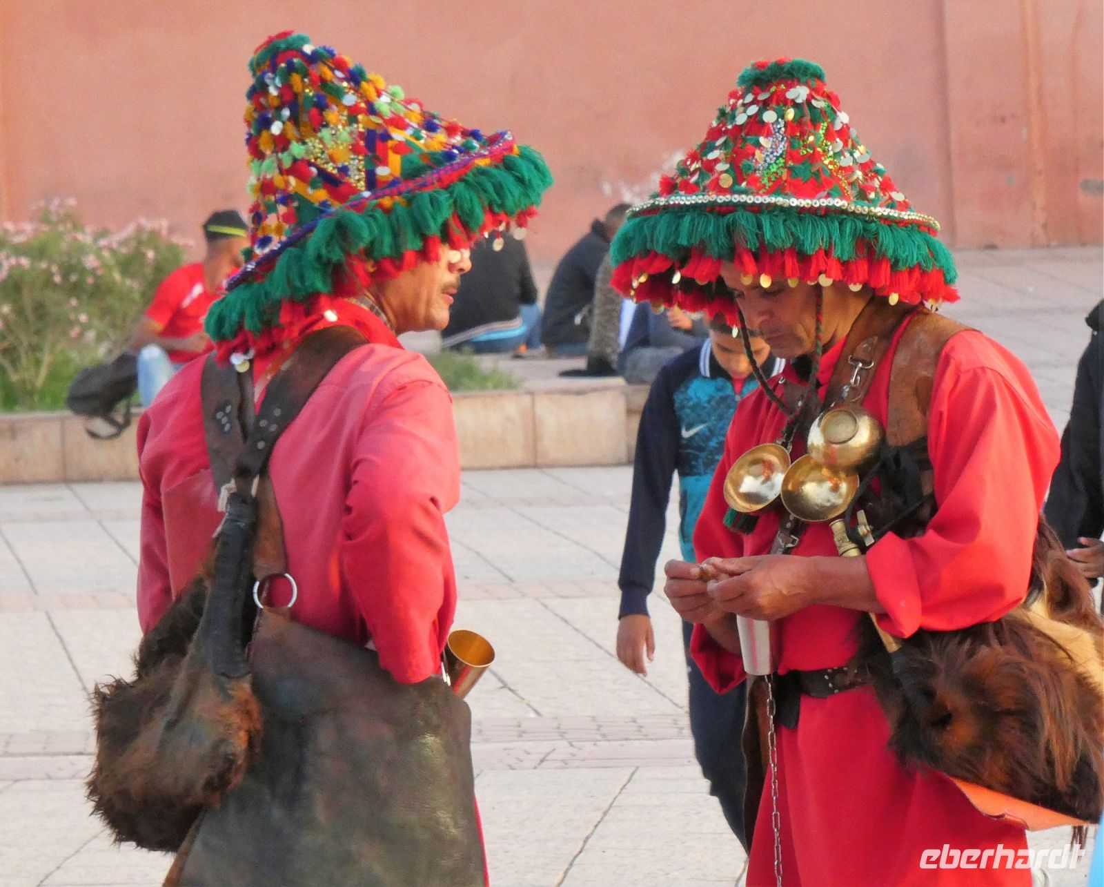 Wasserverkäufer als Fotomotiv