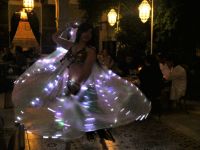 leuchtender Bauchtanz