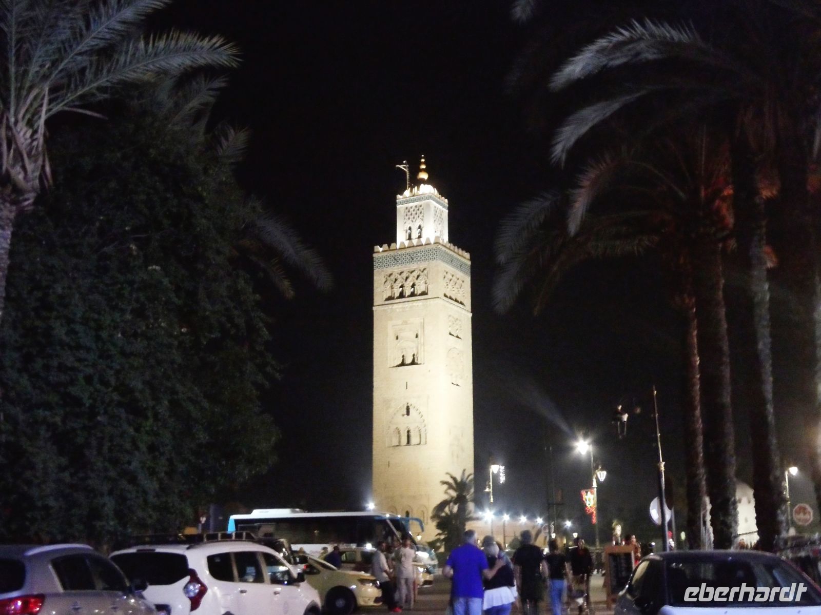 Koutoubia bei Nacht