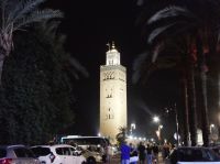 Koutoubia bei Nacht
