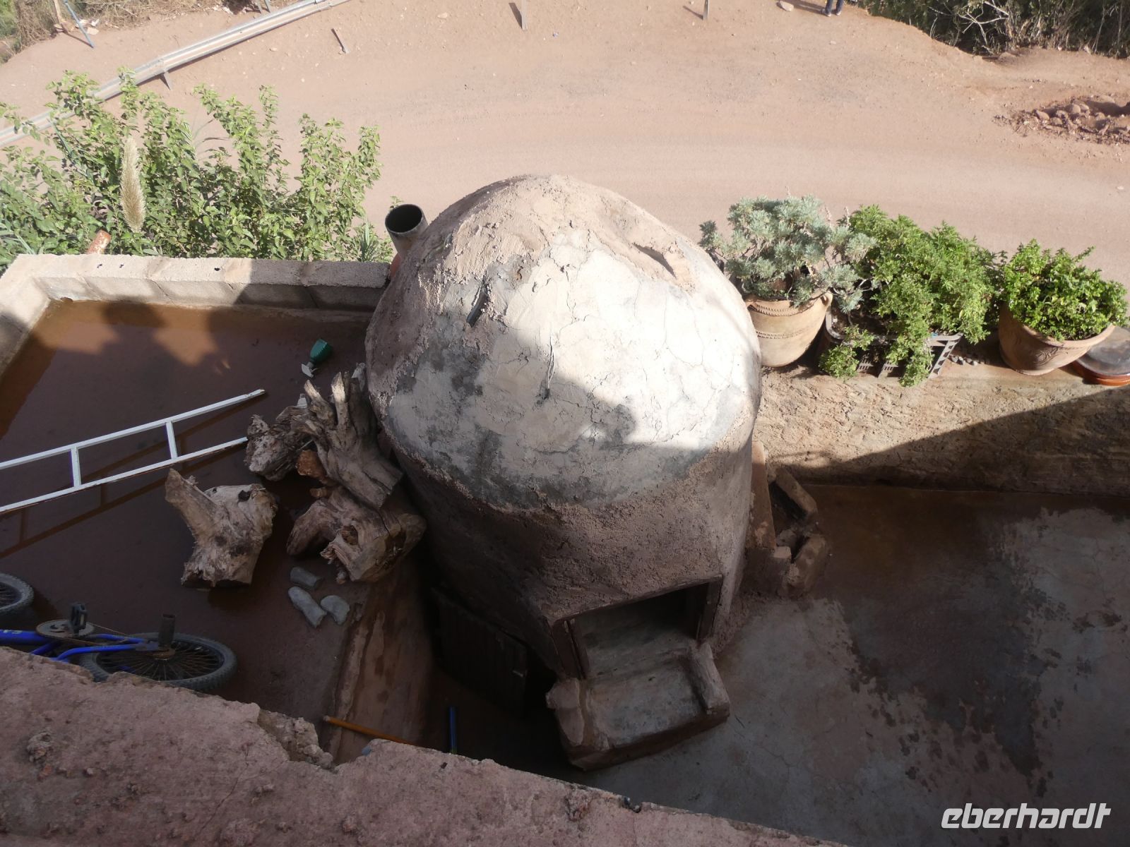 ein Dampfbad(Hammam) vor der Haustür
