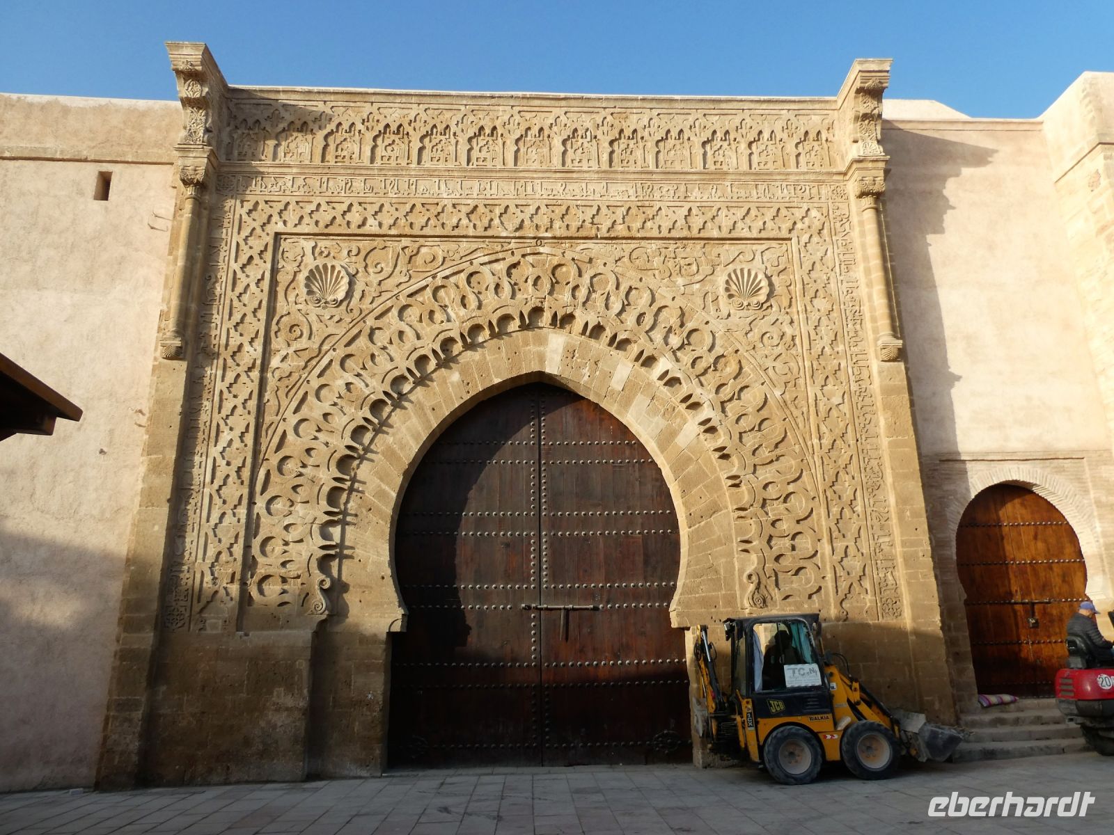 das monumentale Tor zur Kasbah