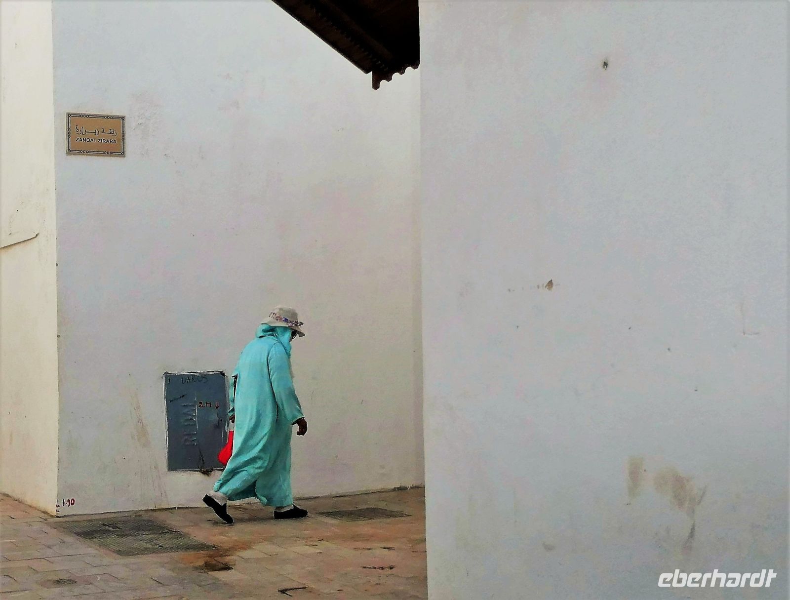 Bewohner der Kasbah Oudaya