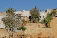 Blickvom Meer auf die Kasbah Oudaya