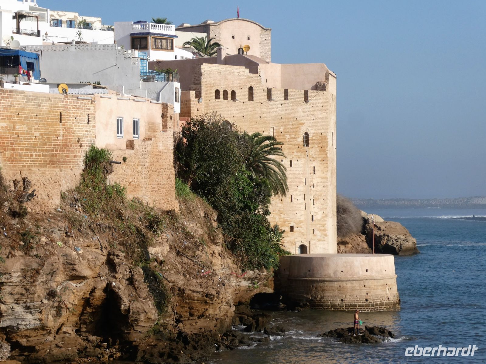 hohe Mauern bieten Schutz