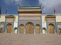 der Königspalast von Fes - Bronzetore