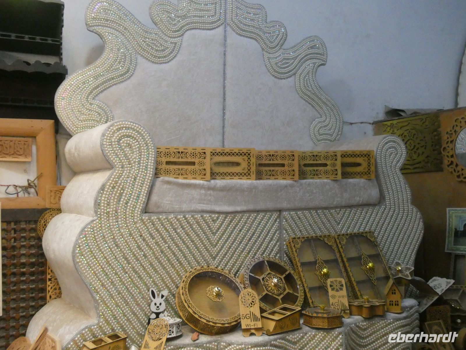 ein Thron für das Brautpaar