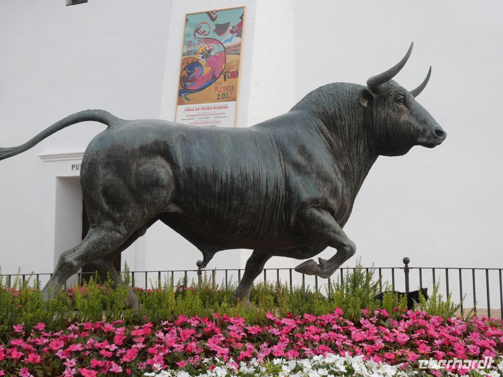 vor der Stierkampfarena von Ronda