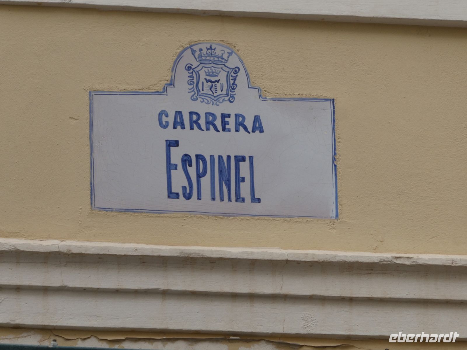 eine der Hauptstraßen von Ronda