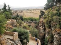 hinunter zu den arabischen Bädern