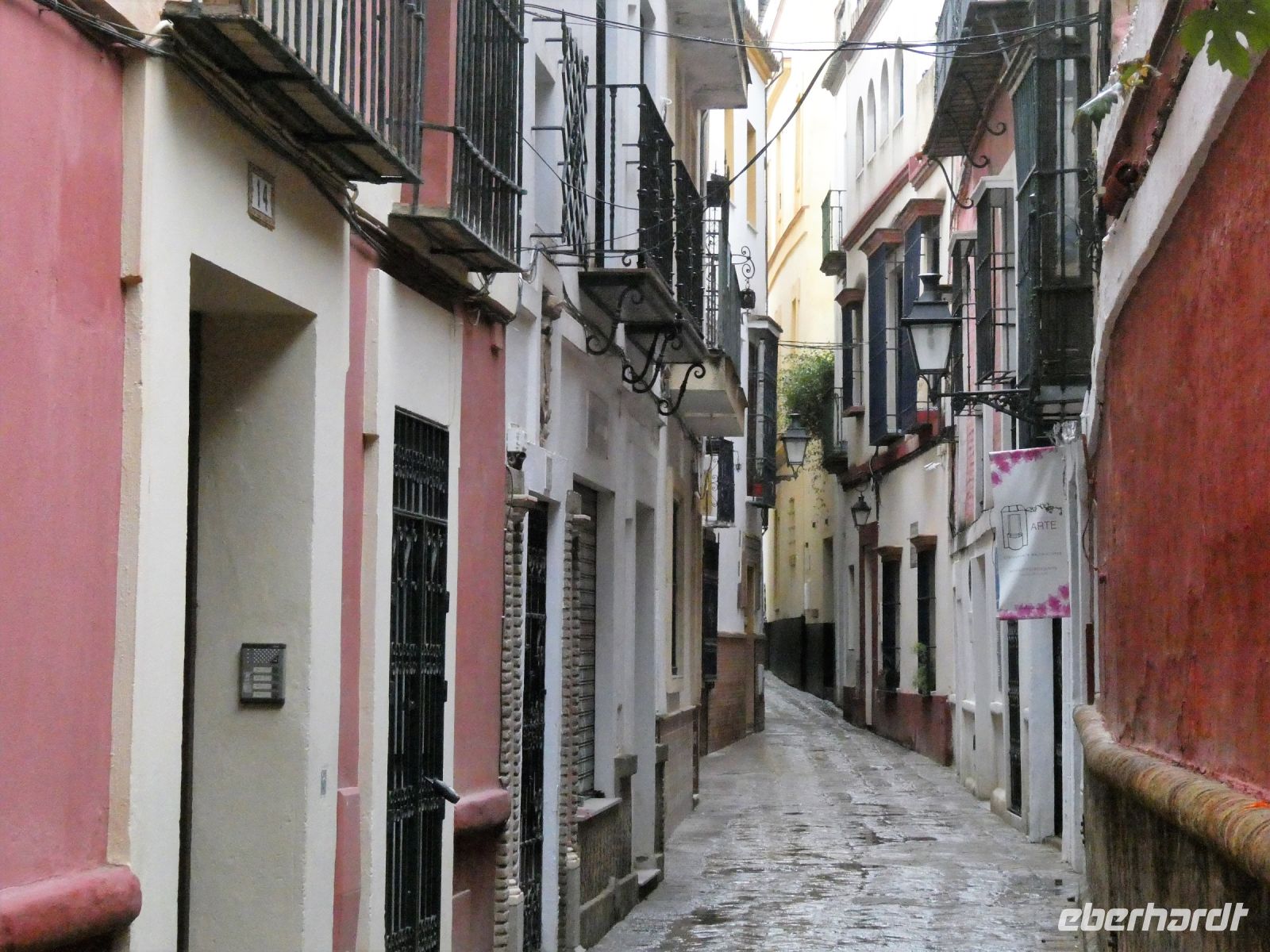 im Viertel Sta.Cruz von Sevilla