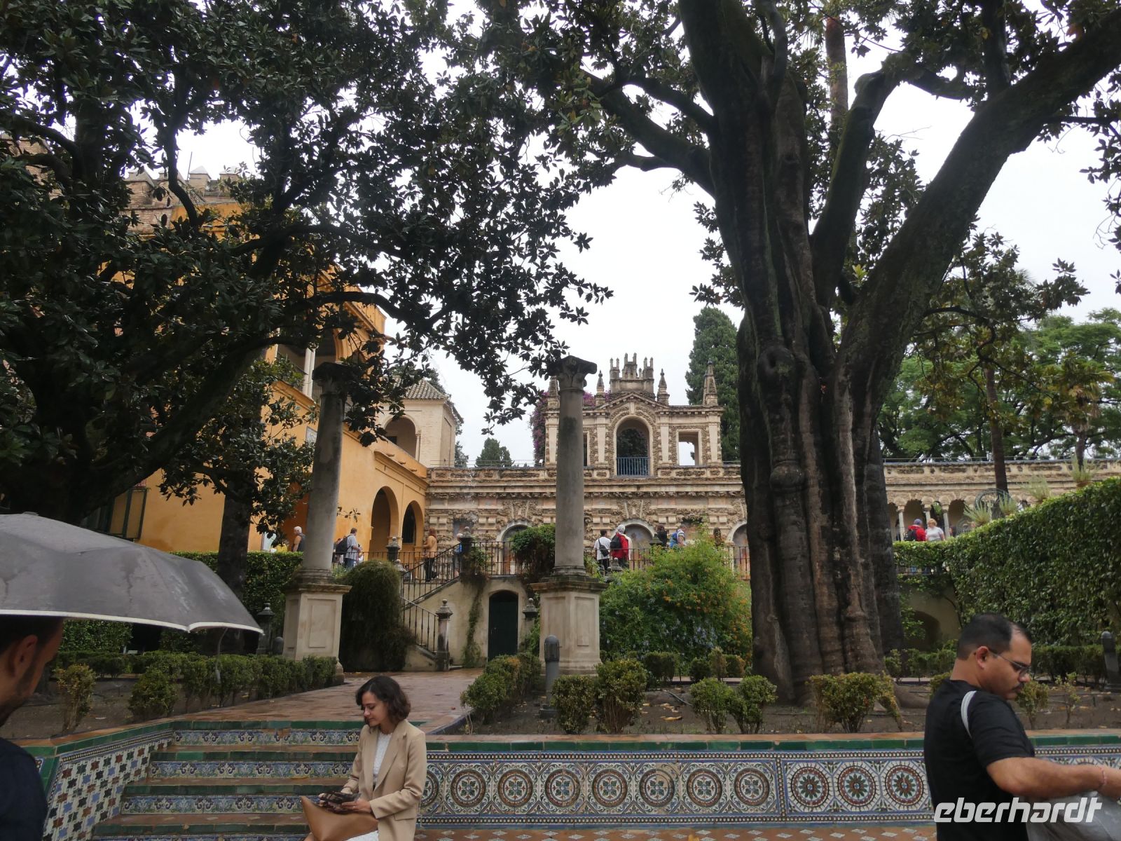 im Garten des Alcazar