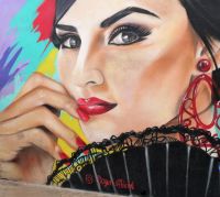 auch hier farbenfrohe Wände