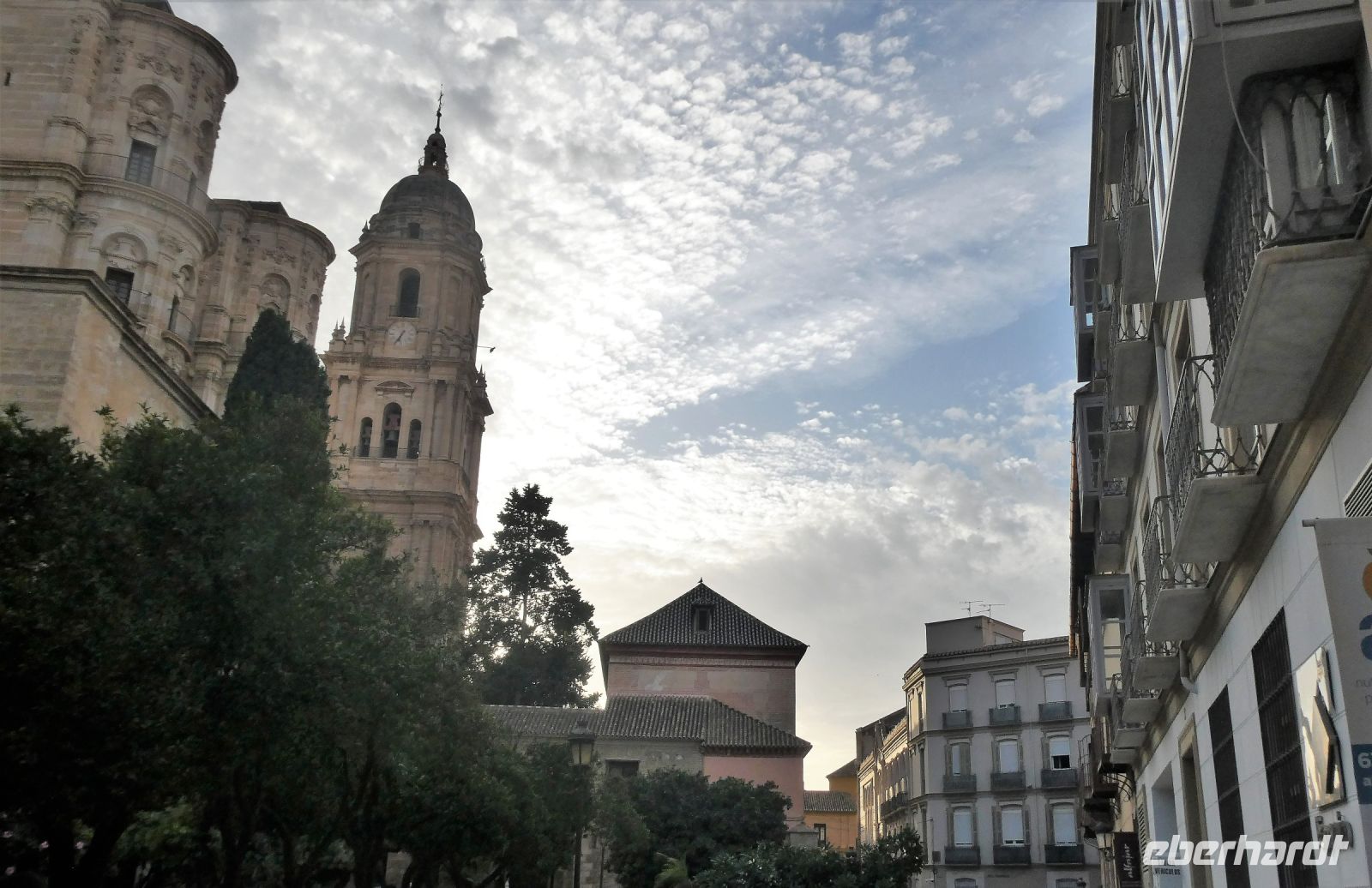 an der Kathedrale von Malaga
