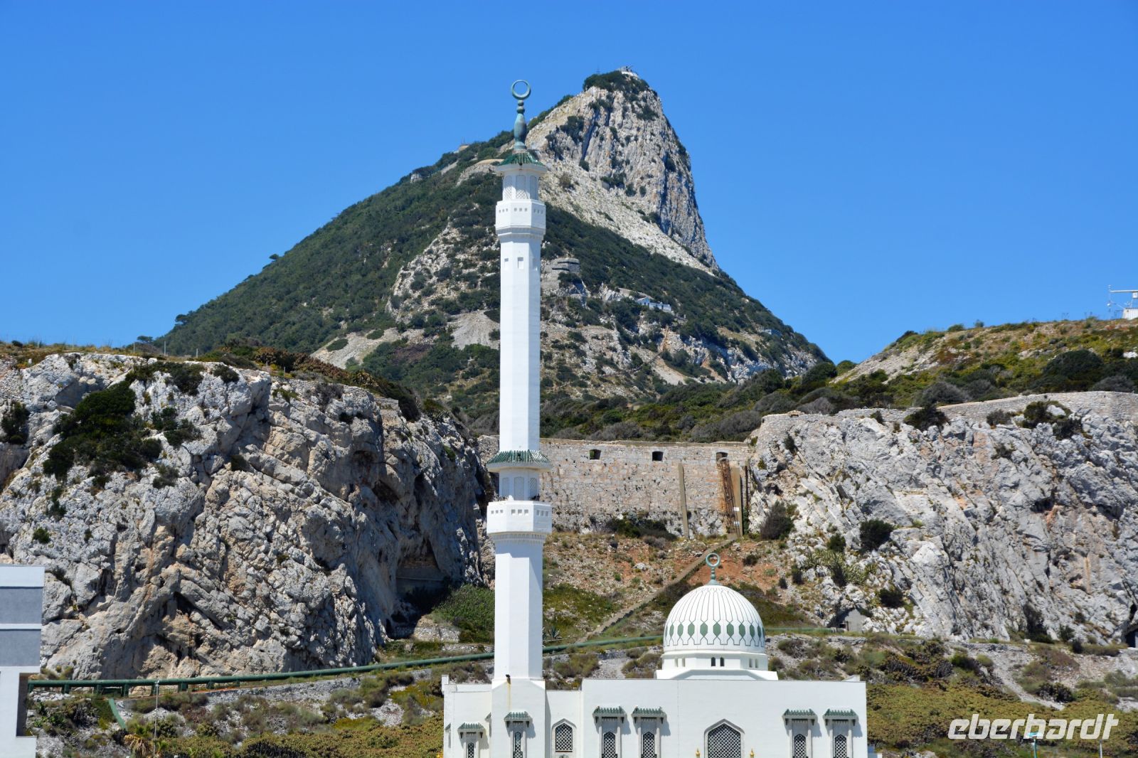 Moschee am Felsen von Gibraltar