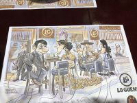 im Restaurant Meson Lo Güeno mit viel frittiertem Fisch & Grundeln ;-)