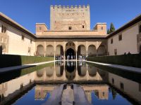 Nasridenpalast - die berühmte Wasserspiegelung