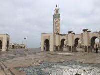 Vorplatz der Hassan II. Moschee