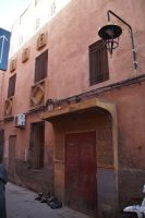 Eingang zur Synagoge - nur gibt es hier seit 1948 keine Gemeinde mehr. 