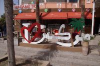 I love Marrakesh - I love muss von links nach rechts, Marrakesh von rechts nach links gelesen werden