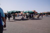 Einmal mehr die Djama'a el-Fna