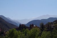 Vereinzelter Schnee im Atlas 