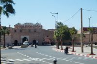 Eines der Stadttore von Marrakesh