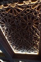 Sternenhimmel unter einer Empore für die Frauen 