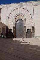 Mensch und Tor: die Dimensionen sind beachtlich