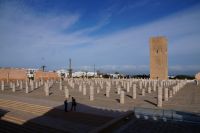 Die Ruinen der Hassan-Moschee