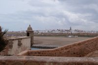 Kolonialfestung Qasbat al-Awdaya und im Hintergrund Salé