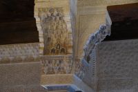 Farbreste in der Alhambra 