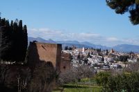 Albaicín und - in 30 km Entfernung - Moclín 