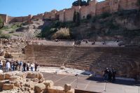 römisches Theater Malaca und Alcazaba von Malaqa