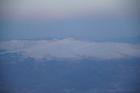 Vorbeiflug an der Sierra Nevada