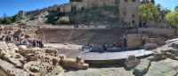 Das Theater von Malaca, dem römischen Málaga (1. Jhdt.) 