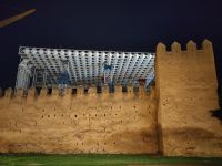 Der Bahnhof von Rabat - innerhalb der Altstadt