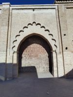 Vielpassbogen auf der Westseite der Kutubiyya-Moschee