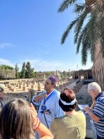 an der Koutobiamoschee mit Mohammed