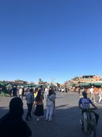 der Gauklerplatz Djemma el Fna bei Tag