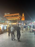 der Gauklerplatz Djemma el Fna bei Nacht